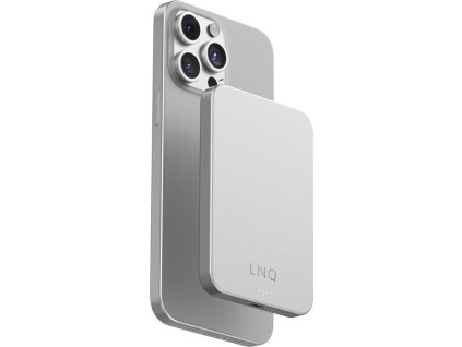 LINQ Magnetic Wireless Powerbank MagSafe powerbanka (5000 mAh)  Nevíte kde uplatnit Sodexo, Pluxee, Edenred, Benefity klikni