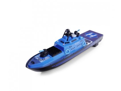 rcs 4463 carson rc policejni lod rtr set s vodnim delem a led osvetlenim delka 56cm 1