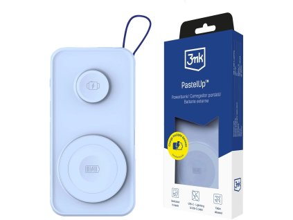 3mk pastelup powerbank 10 000mah 22 5w usb 1a1c modra ien534307