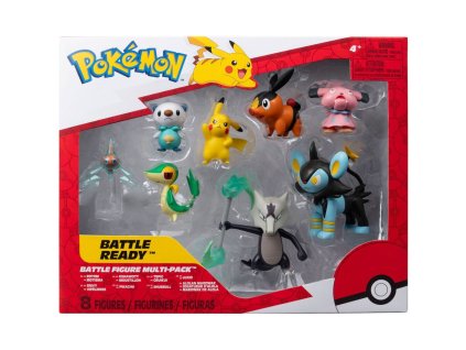 Set figurek Pokémon Battle Select 5 cm (8 pack)  Nevíte kde uplatnit Sodexo, Pluxee, Edenred, Benefity klikni