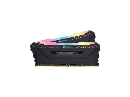 Corsair Vengeance RGB PRO 16GB (2x8GB) DDR4 3200 CL16, černá  Nevíte kde uplatnit Sodexo, Pluxee, Edenred, Benefity klikni