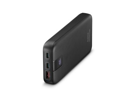 hama pd 20 powerbanka 20000 mah 3 vystupy 2x usb c 1x usb a led displej pd qualcomm ien524282