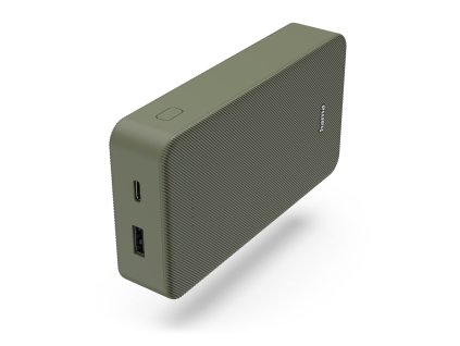 hama colour 20 powerbanka 20000 mah 3 a vystup usb c usb a zelena ien524274