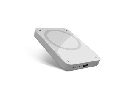 Epico 4200mAh MagSafe kompatibilní bezdrátová power banka - světle šedá  Nevíte kde uplatnit Sodexo, Pluxee, Edenred, Benefity klikni