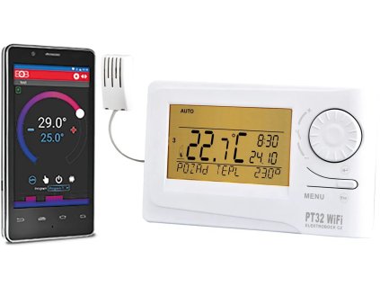 elektrobock prostorovy termostat s wi fi ovladanim pt32 wifi ien310239