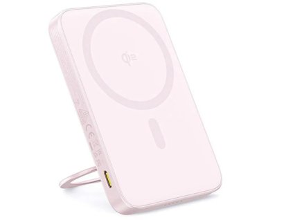 bezdratova powerbanka baseus picogo qi2 5000mah 20w ruzova ien549927