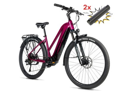 Leader Fox E-BIKE 28" BARNET LADY 20"-3, VIOLET SHINY (M510)  Nevíte kde uplatnit Benefity obecně, zeptej se info@megabike-cyklo.cz