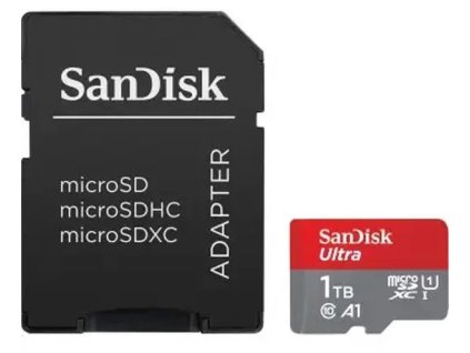 sandisk ultra microsdxc 1tb 150mb s a1 class10 uhs i adapter ien444143