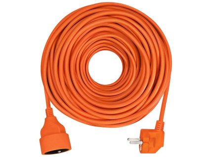 solight prodluzovaci privod spojka 1 zasuvka 20m 3 x 1 5mm2 oranzova ien473337