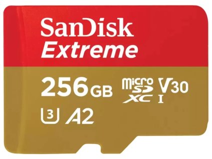 sandisk extreme microsdxc 256gb 160mb s uhs i u3 class 10 ien444168