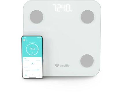 truelife fitscale w1 bt white ien541683