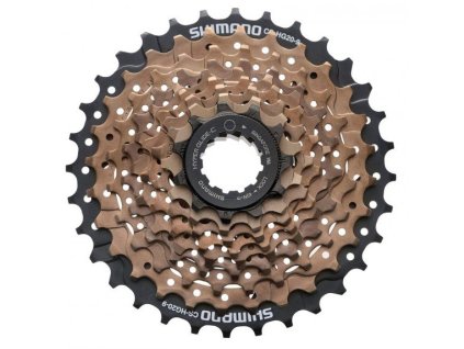 9-kazeta SHIMANO CS-HG20 11-34 zubů, Acera stříbrná, v krabičce (Velikost 11-34)