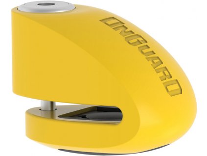 zámek ONGUARD diskový s alarmem pin 6 mm žlutý  Nevíte kde uplatnit Sodexo, Pluxee, Edenred, Benefity klikni