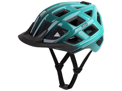 přilba KED Crom L Mint Black Matt 57-62 cm (Barva černá, Velikost L)