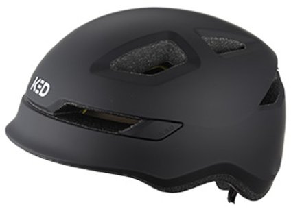 přilba KED Pop M Black Matt 52-56 cm (Barva černá, Velikost M)