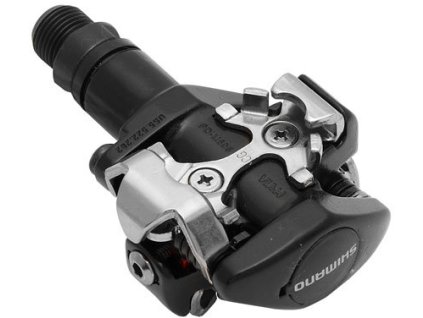 pedály SHIMANO SPD PD-M505L černé s kufry SM-SH51 v krabičce (Barva černá, Velikost SPD)