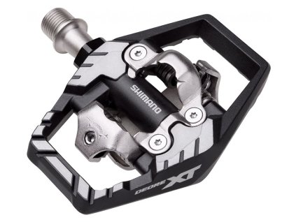 pedály SHIMANO XT SPD PD-M8120 s kufry SM-SH51 s klecí, v krabičce (Barva černá, Velikost SPD)
