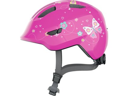 přilba ABUS Smiley 3.0 pink butterfly S (Velikost S)