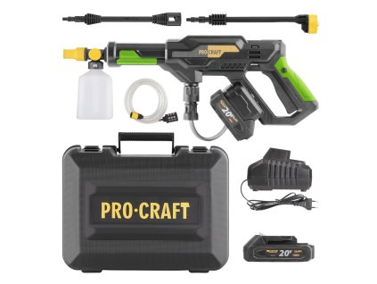 8260 sada aku tlakova mycka procraft cw20 baterie 202a a nabijecka 201 scw2020 2a