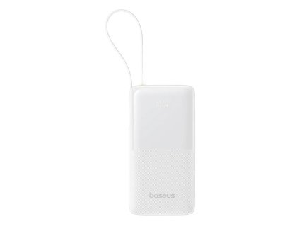 powerbanka baseus bipow 2 20000mah 20w s kabelem usb c bila ien539869