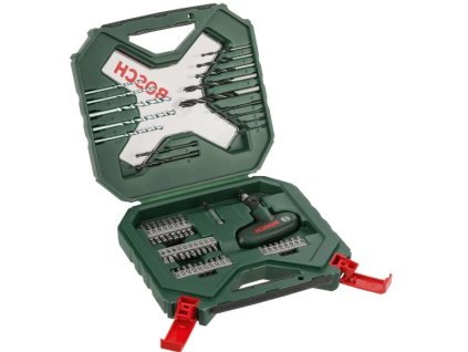 bosch 54dilna sada vrtaku a sroubovacich bitu x line classic 2 607 010 610 ien501104
