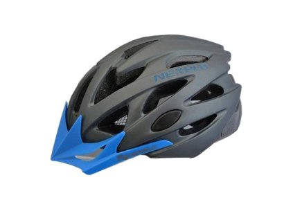 PŘILBA NEXELO STRAIGHT ŠEDO-MODRÁ MATNÁ (Varianta vel. MD)