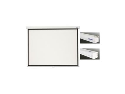 sencor sms n279w projekcni platno manualni 279 x 174 cm ig485168