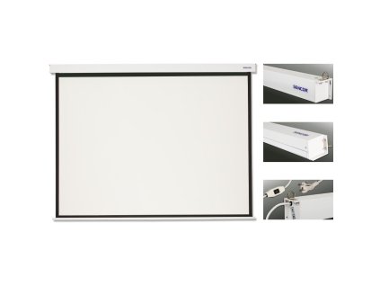 sencor ses n203v projekcni platno elektricke 203 x 152 cm ien485156