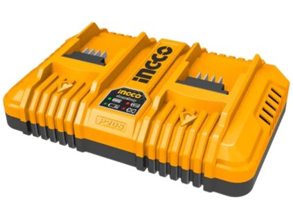 ingco fcli2034e 4 0a nabijecka na 2ks baterie pro 20v li ion baterie ien532703
