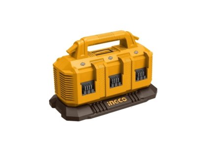 ingco nabijecka na 6ks baterie 4 0a pro li ion baterie aku 20v ien555469