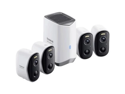 venkovni kamera baseus security n1 plus 2k sada 4 1 bila ien569285