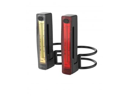blikačky přední+zadní Knog Plus černé  Pro informace o způsobu platby pište na info@megabike-cyklo.cz