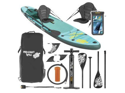 9515 paddleboard set procraft travel sup320 sup320