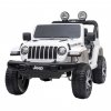 Jeep Wrangler Rubicon White - akumulátorové autíčko - vozítko  Nevíte kde uplatnit Sodexo, Pluxee, Edenred, Benefity klikni