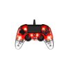 Gamepad Nacon Compact Controller Clear Red (PS4)  Nevíte kde uplatnit Sodexo, Pluxee, Edenred, Benefity klikni