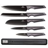 BerlingerHaus Sada nožů 6 ks ECarbon Pro Edition s magnetickým držákem  Nevíte kde uplatnit Sodexo, Pluxee, Edenred, Benefity klikni