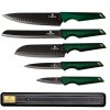 BerlingerHaus Sada nožů 6 ks Emerald Collection s magnetickým držákem  Nevíte kde uplatnit Sodexo, Pluxee, Edenred, Benefity klikni