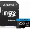 ADATA MicroSDHC karta 256GB UHS-I Class 10, Premier + adaptér  Nevíte kde uplatnit Sodexo, Pluxee, Edenred, Benefity klikni