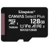 Kingston microSDXC Canvas Select Plus 128GB 100MB/s UHS-I  Nevíte kde uplatnit Sodexo, Pluxee, Edenred, Benefity klikni