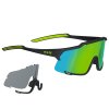 Sluneční brýle KELLYS DICE Photochromic, Shiny Black-Lime (Barva Black)