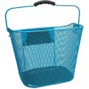koš přední oválný s klipem a držadlem modrý (Barva modrá)