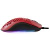 AROZZI herní myš FAVO Ultra Light Black-Red/ drátová/ 16.000 dpi/ USB/ 7 tlačítek/ RGB/ černočervená AKCE  Nevíte kde uplatnit Sodexo, Pluxee, Benefity obecně zeptej se