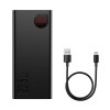 power banka baseus adaman 40000mah 22 5w 3x usb a micro usb usb c cerna obr galerie big ies91121338