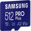 samsung microsdxc 512gb pro plus usb adapter image1 big ies70474013