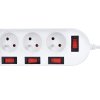 solight prodluzovaci privod 5 zasuvek bily 6x vypinac 2m obr galerie big ies95030169