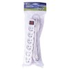 emos prodluzovaci kabel s vypinacem 6 zasuvky 5m bily image1 big ies5945938