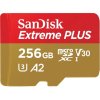 sandisk extreme plus microsdxc 256gb 200mb s uhs i u3 class 10 adapter ien444166