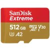 sandisk extreme microsdxc 512gb 190mb s uhs i u3 class 10 adapter ien444243