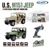 rcs 1478 amewi rc americky jeep m151 114 zelena 2