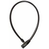 zámek lanko MAX1 650 mm černý (Barva černá, Velikost 650)